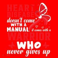 Chd Awareness Month Heart Disease Great Gift Santa Hat thumb 1