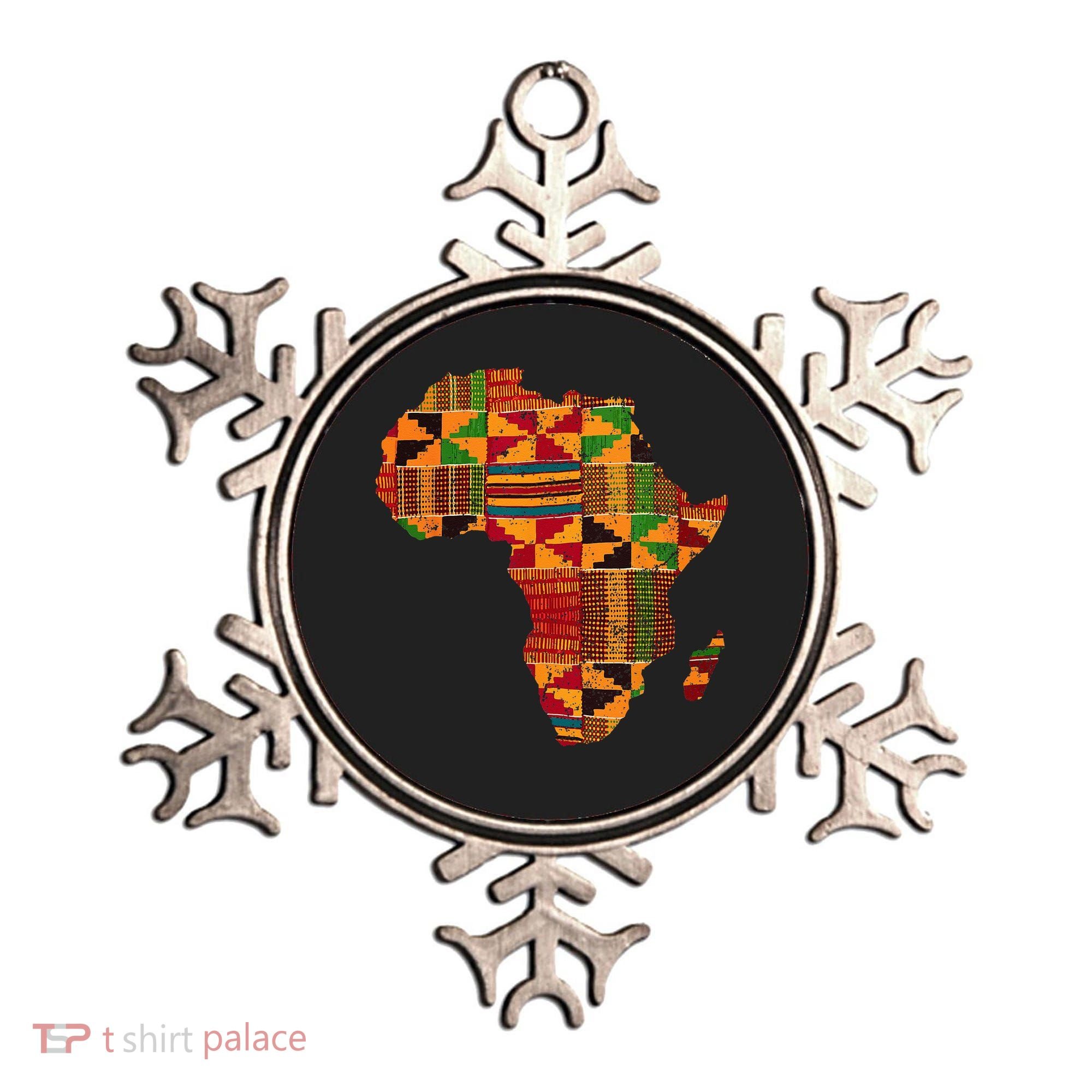 Cool Africa Map Kente Cloth Gift For Men Women African Lover Ornament