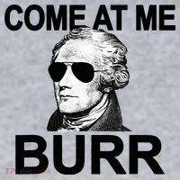 Come At Me Burr Funny History Alexander Hamilton Women's Sweatshirt thumb 2