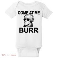 Come At Me Burr Funny History Alexander Hamilton Baby Bodysuit thumb 0