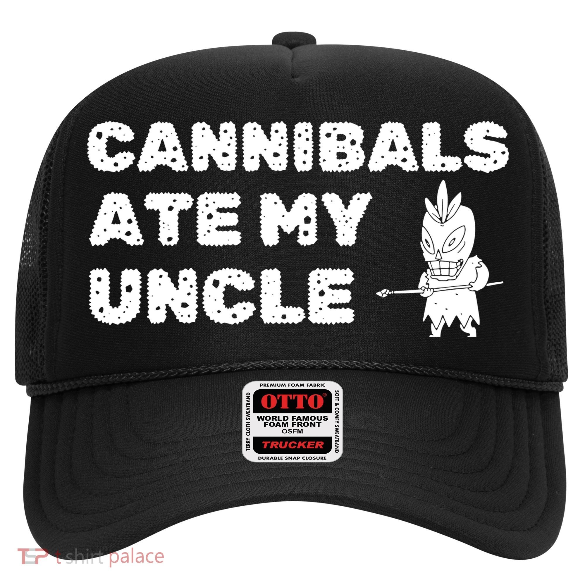 Cannibals Ate My Uncle Joe Biden Political Satire Trump 2024 Hat