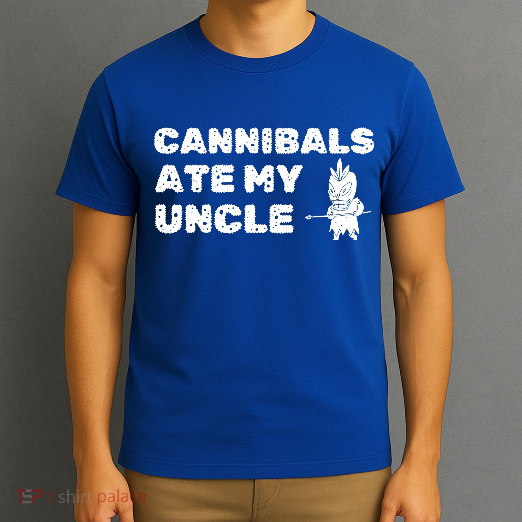 Cannibals Ate My Uncle Joe Biden Political Satire Trump 2024 T-Shirt