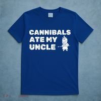 Cannibals Ate My Uncle Joe Biden Political Satire Trump 2024 T-Shirt thumb 5