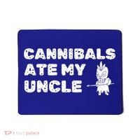 Cannibals Ate My Uncle Joe Biden Political Satire Trump 2024 Mousepad thumb 0