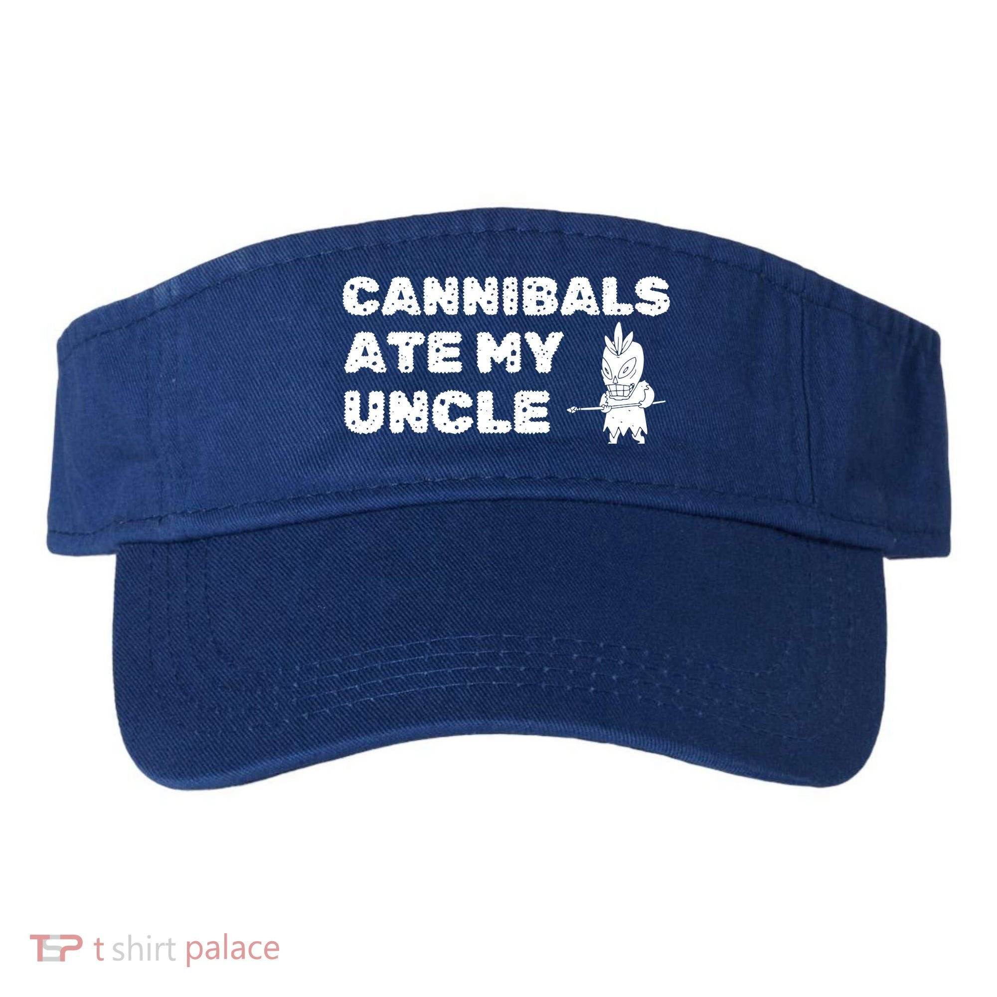 Cannibals Ate My Uncle Joe Biden Political Satire Trump 2024 Visor
