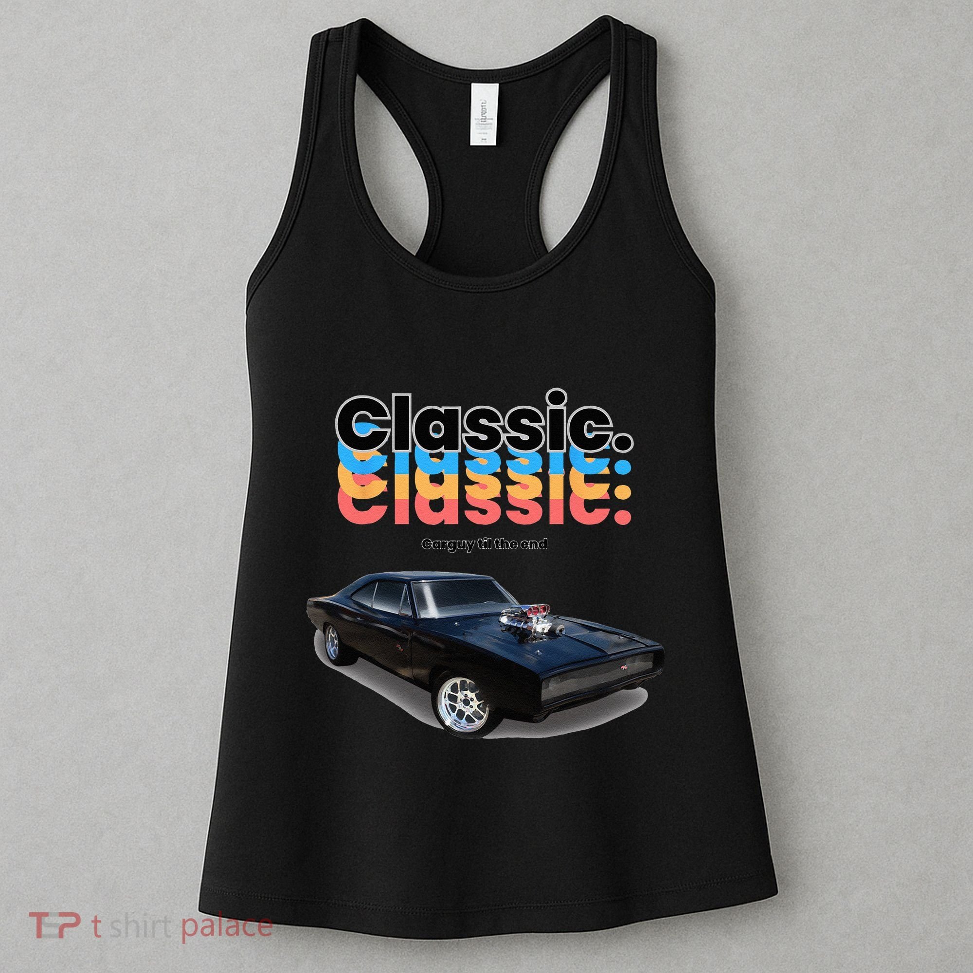 Classic American Muscle Car Women's Tank Top