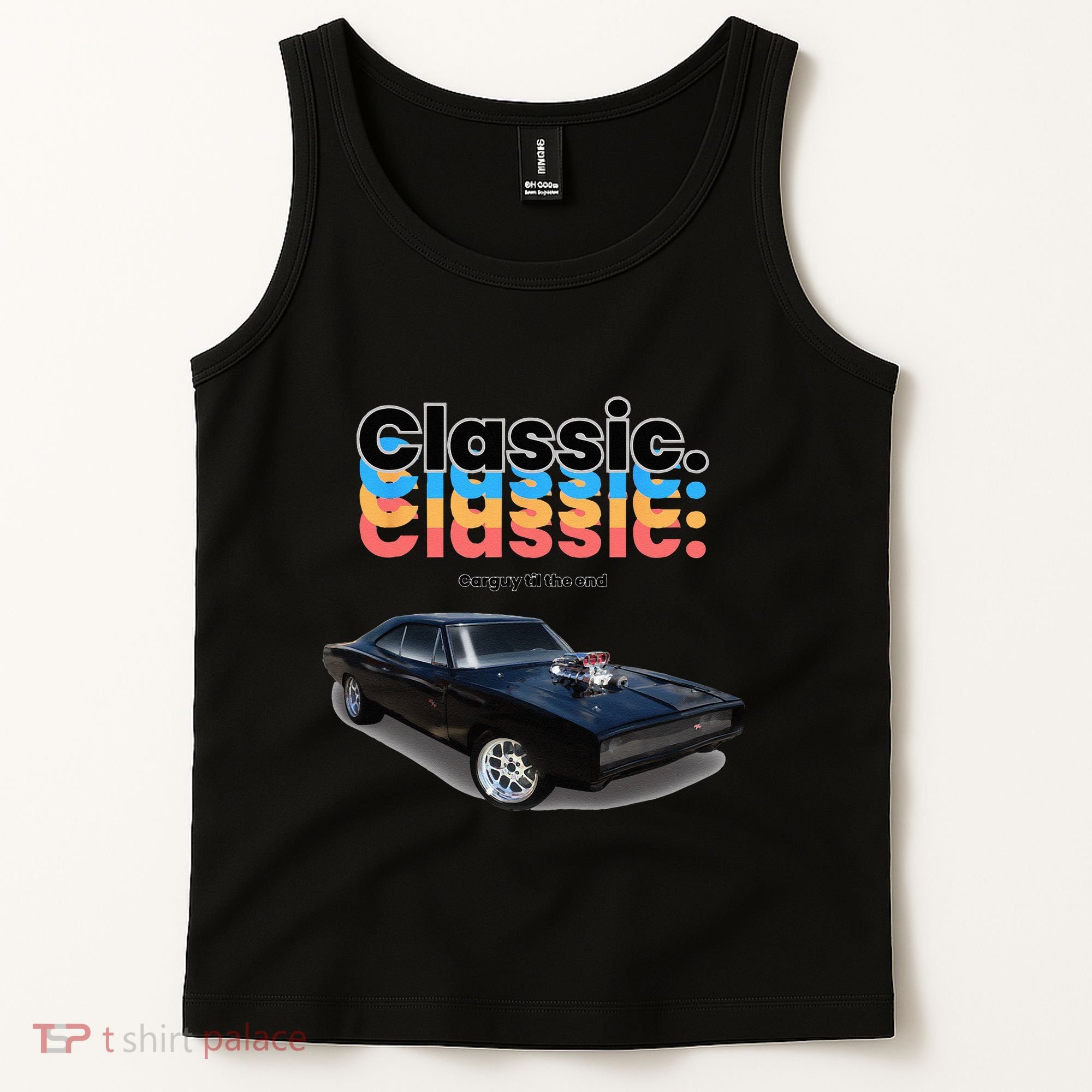 Classic American Muscle Car Tank Top