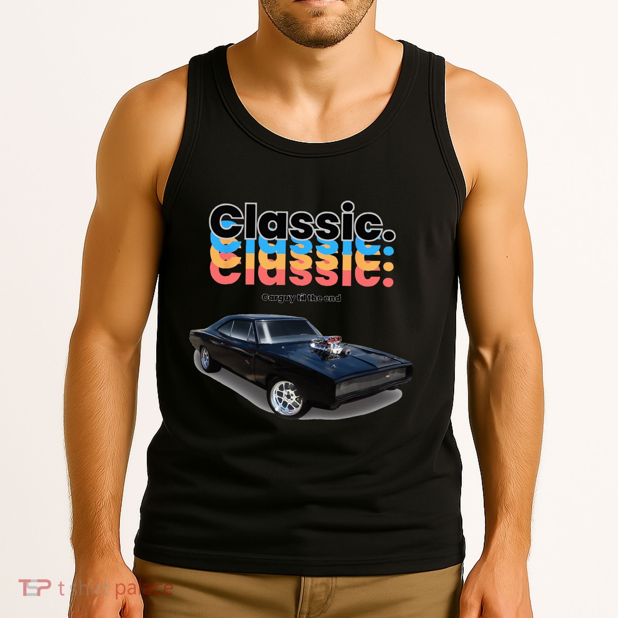 Classic American Muscle Car Tank Top