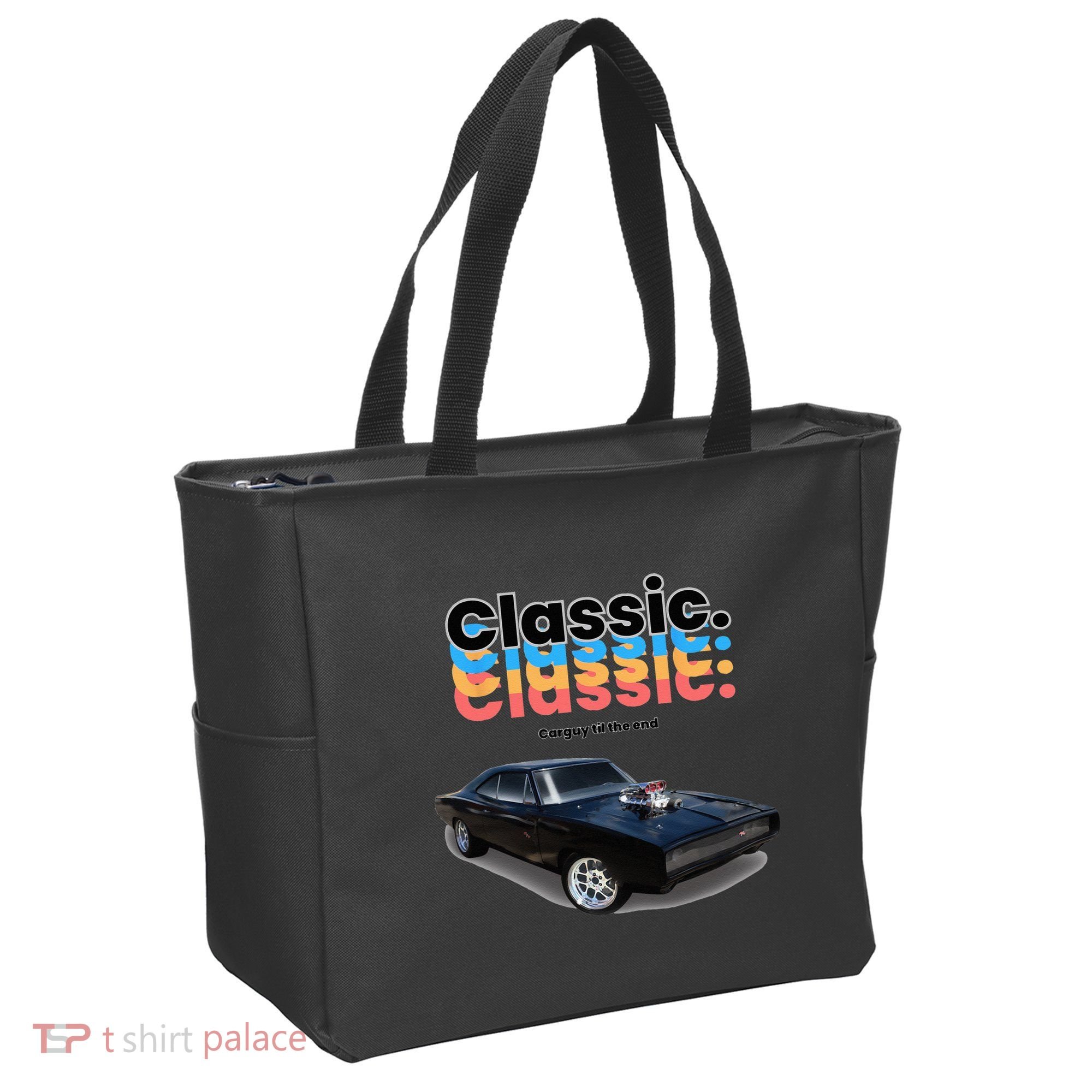 Classic American Muscle Car Tote Bag