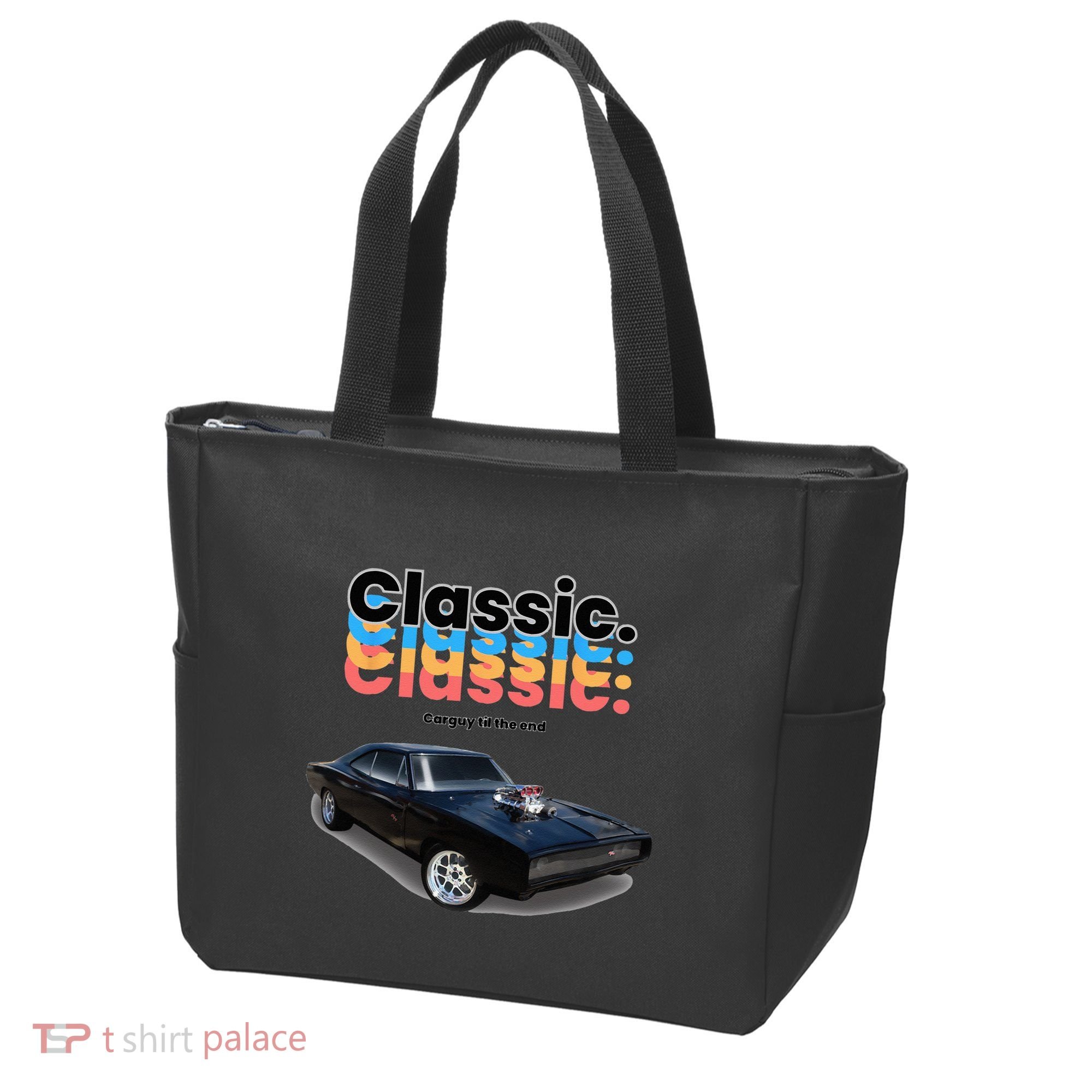 Classic American Muscle Car Tote Bag