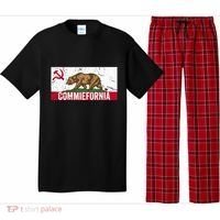 Commiefornia Anti Marxist Communist California Flag Pajama Set thumb 0