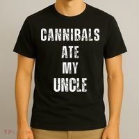 Cannibals Ate My Uncle Joe Biden Political Parody T-Shirt thumb 3
