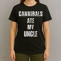 Cannibals Ate My Uncle Joe Biden Political Parody T-Shirt thumb 4