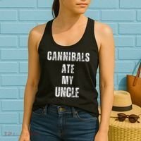 Cannibals Ate My Uncle Joe Biden Political Parody Women's Tank Top thumb 2