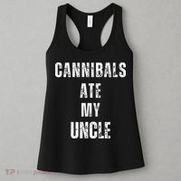 Cannibals Ate My Uncle Joe Biden Political Parody Women's Tank Top thumb 3