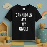 Cannibals Ate My Uncle Joe Biden Political Parody Toddler T-Shirt thumb 3