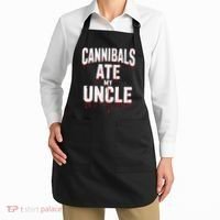 Cannibals Ate My Uncle Joe Biden Political Satire 2024 Apron thumb 2