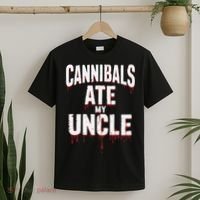 Cannibals Ate My Uncle Joe Biden Political Satire 2024 T-Shirt thumb 2