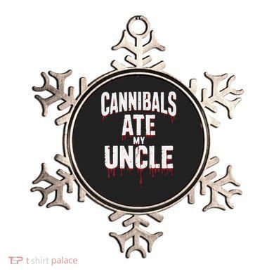 Cannibals Ate My Uncle Joe Biden Political Satire 2024 Ornament