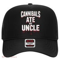Cannibals Ate My Uncle Joe Biden Political Satire 2024 Hat thumb 0