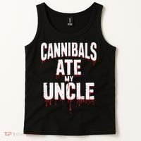 Cannibals Ate My Uncle Joe Biden Political Satire 2024 Tank Top thumb 2