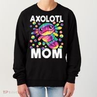 Cute Axolotl Mom Axolotl Lover Women's Sweatshirt thumb 0