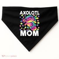 Cute Axolotl Mom Axolotl Lover USA-Made Doggie Bandana thumb 0