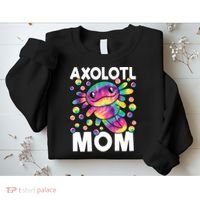 Cute Axolotl Mom Axolotl Lover Sweatshirt thumb 2