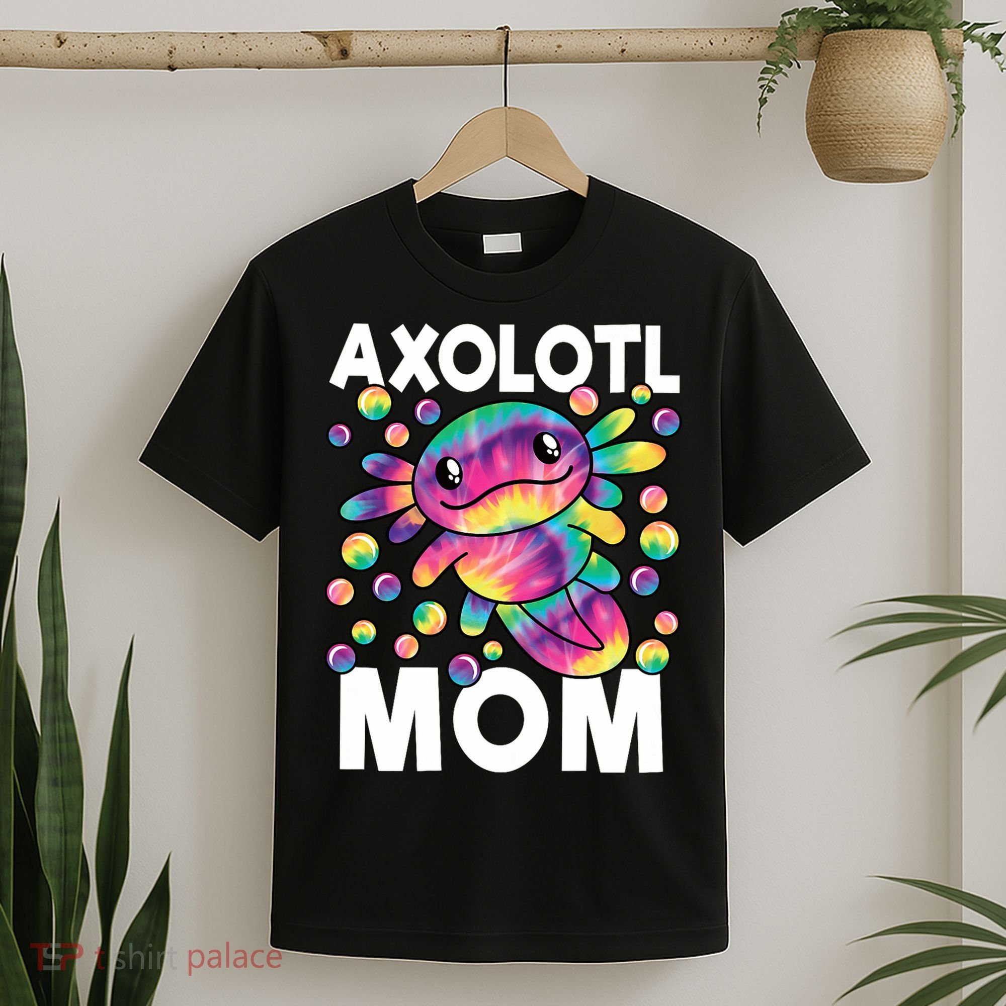 Cute Axolotl Mom Axolotl Lover T-Shirt