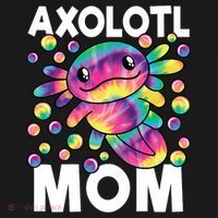 Cute Axolotl Mom Axolotl Lover Bucket Hat thumb 4