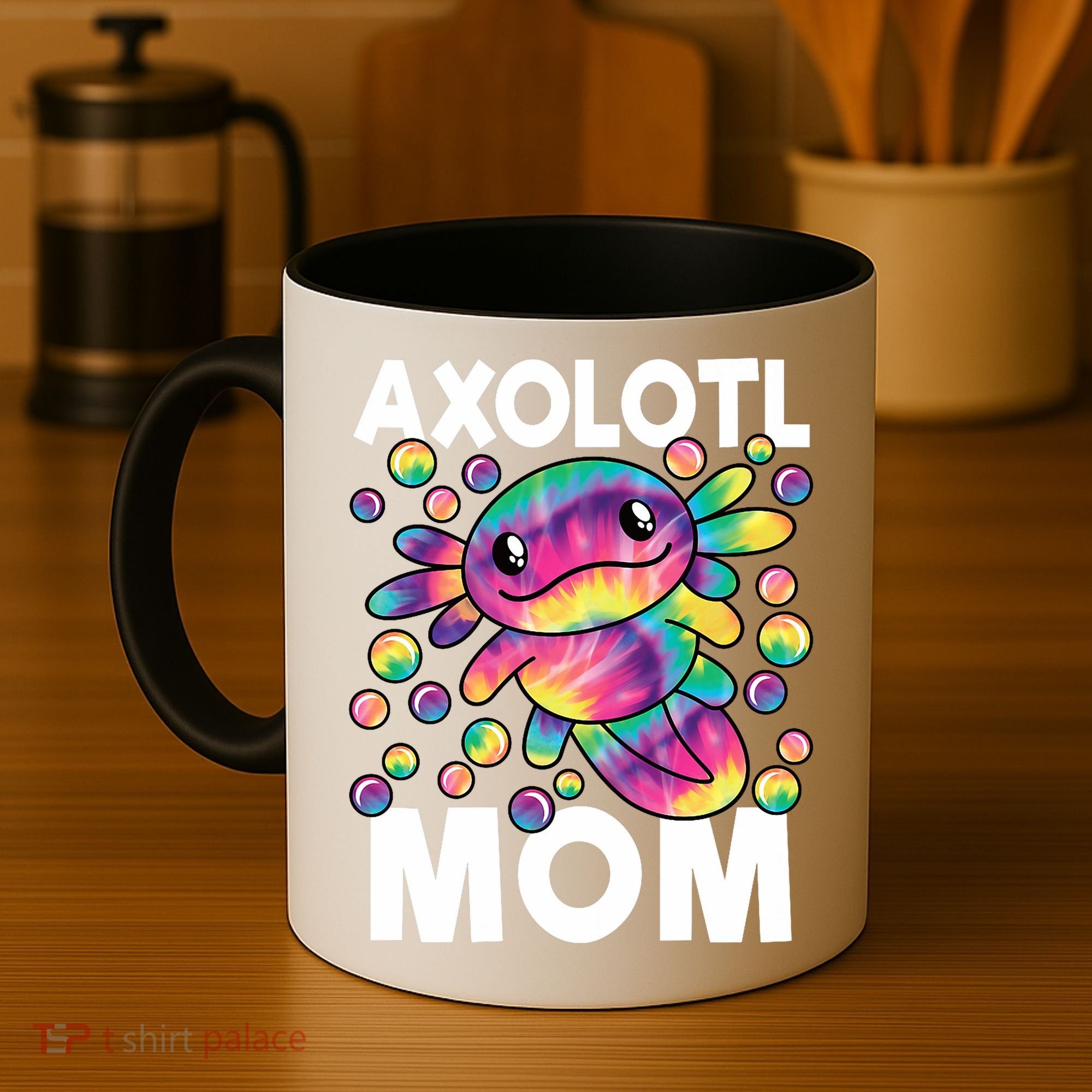 Cute Axolotl Mom Axolotl Lover Coffee Mug