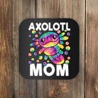 Cute Axolotl Mom Axolotl Lover Coaster thumb 0