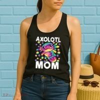 Cute Axolotl Mom Axolotl Lover Women's Tank Top thumb 2
