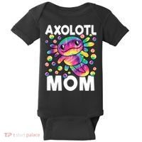 Cute Axolotl Mom Axolotl Lover Baby Bodysuit thumb 0