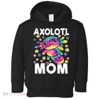 Cute Axolotl Mom Axolotl Lover Toddler Hoodie thumb 0