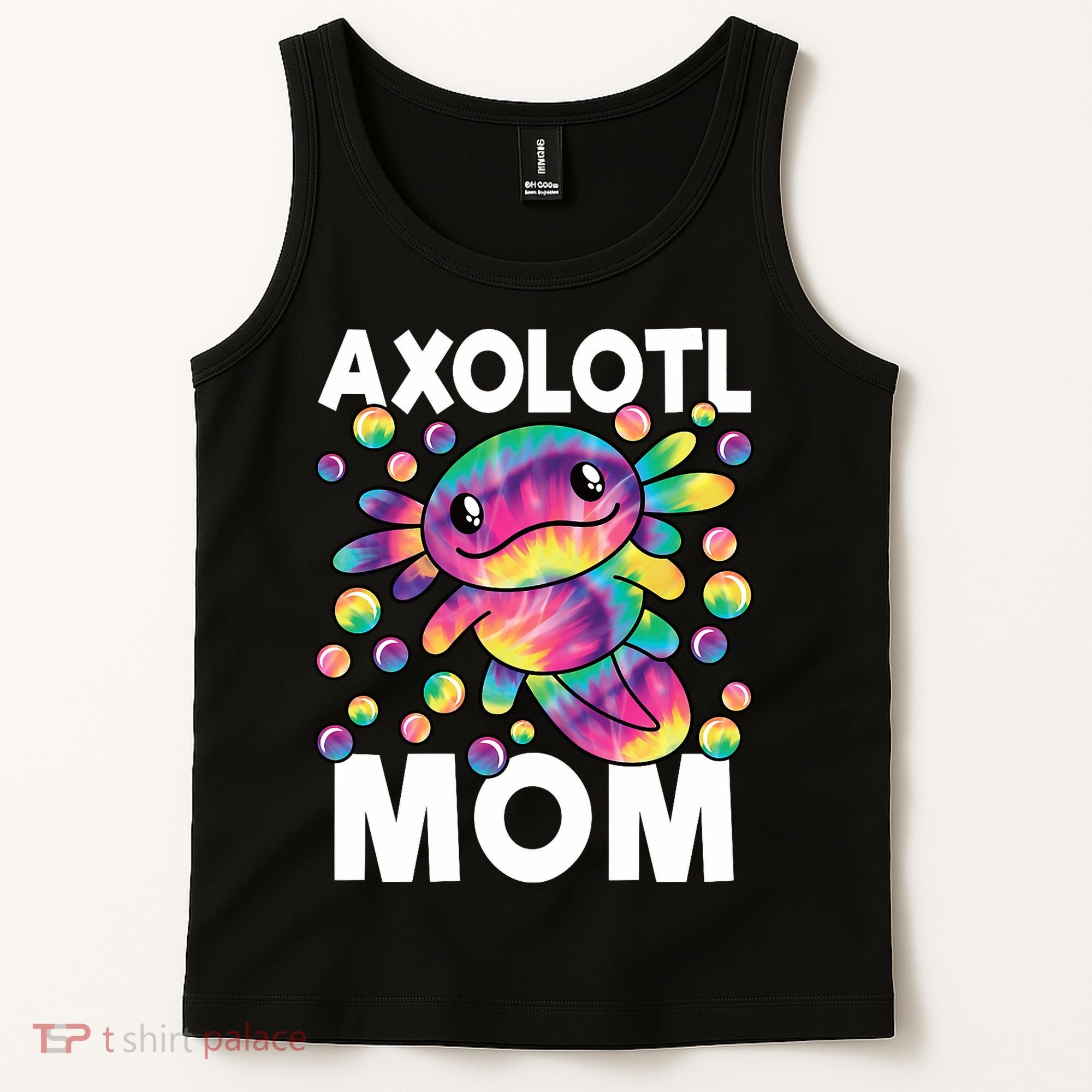 Cute Axolotl Mom Axolotl Lover Tank Top