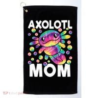Cute Axolotl Mom Axolotl Lover Golf Towel thumb 0