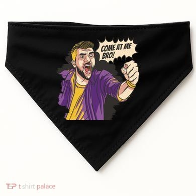 Come At Me Bro Comic USA-Made Doggie Bandana