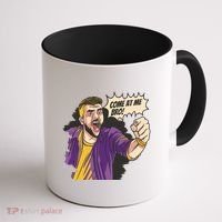Come At Me Bro Comic Coffee Mug thumb 1