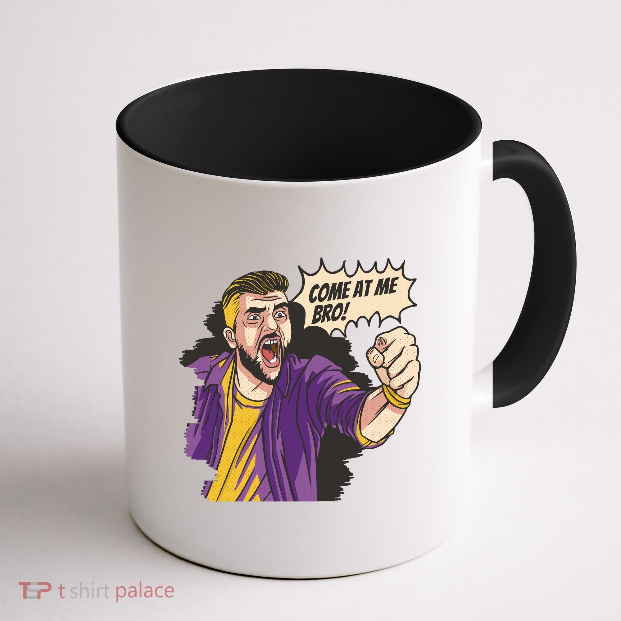 Come At Me Bro Comic Coffee Mug