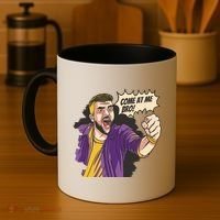 Come At Me Bro Comic Coffee Mug thumb 4