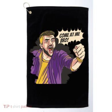 Come At Me Bro Comic Golf Towel
