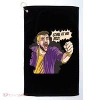 Come At Me Bro Comic Golf Towel thumb 0