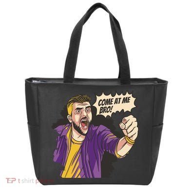 Come At Me Bro Comic Tote Bag