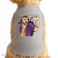 Come At Me Bro Comic Doggie Tank thumb 0