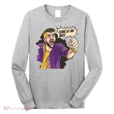 Come At Me Bro Comic Long Sleeve Shirt