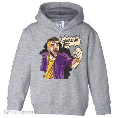 Come At Me Bro Comic Toddler Hoodie