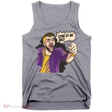 Come At Me Bro Comic Tank Top