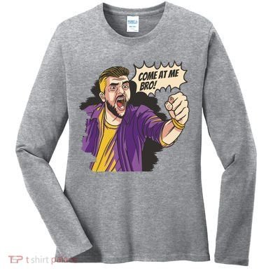 Come At Me Bro Comic Women's Long Sleeve Shirt