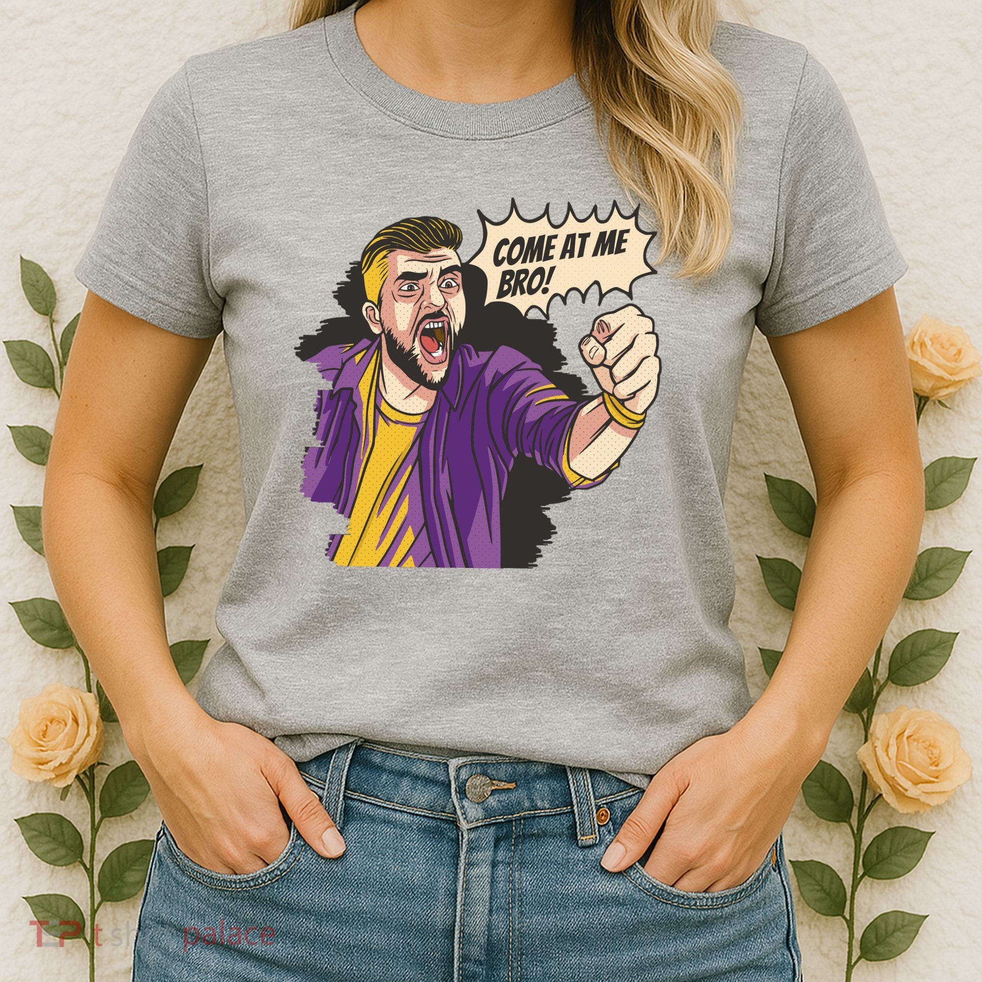 Come At Me Bro Comic Women's T-Shirt